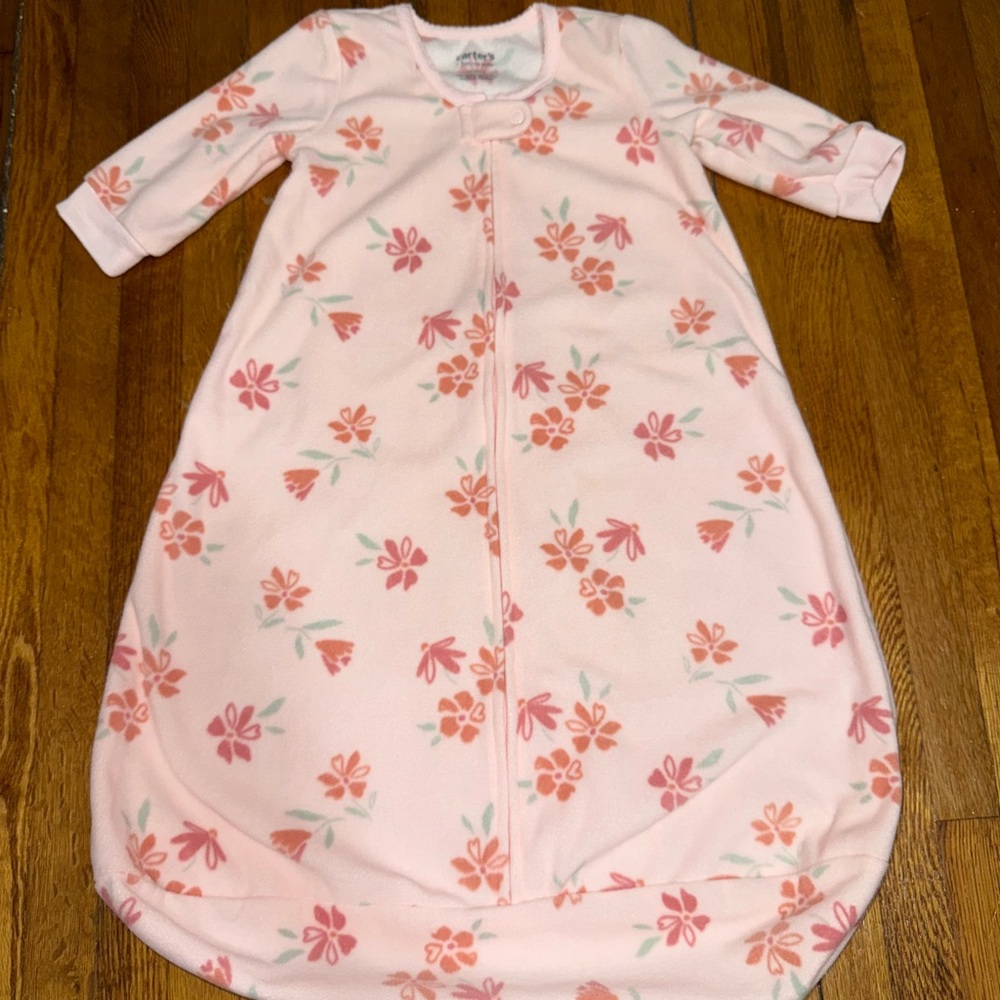 Carter's Pink Floral Sleep Sack